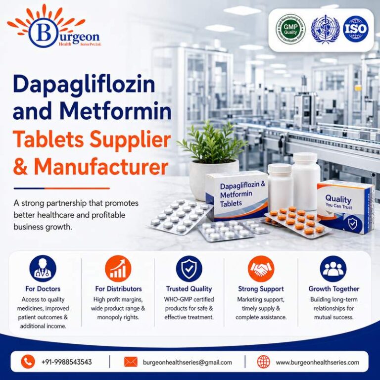 Dapagliflozin and Metformin Tablets Supplier