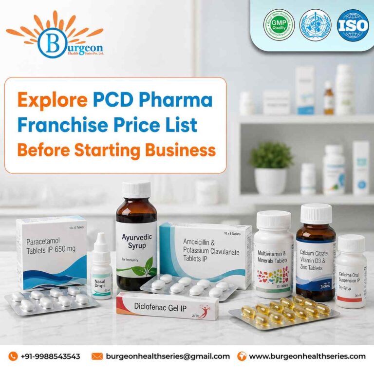 Explore PCD Pharma Franchise Price List Before Starting Business