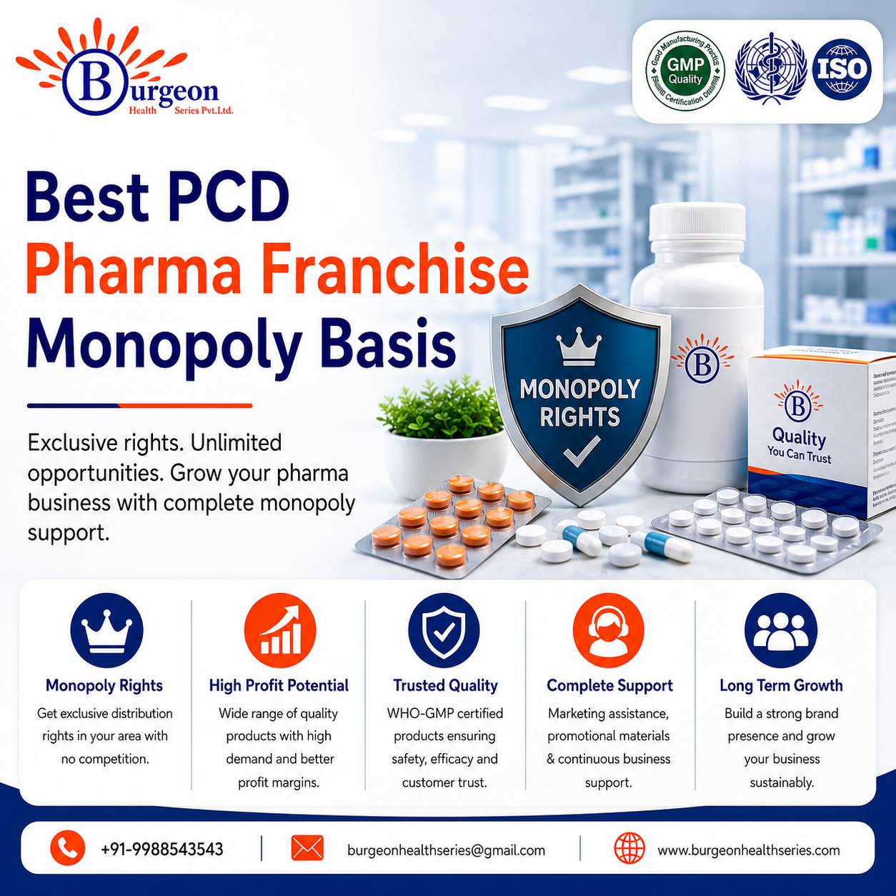 Best Pcd Pharma Franchise Monopoly Basis