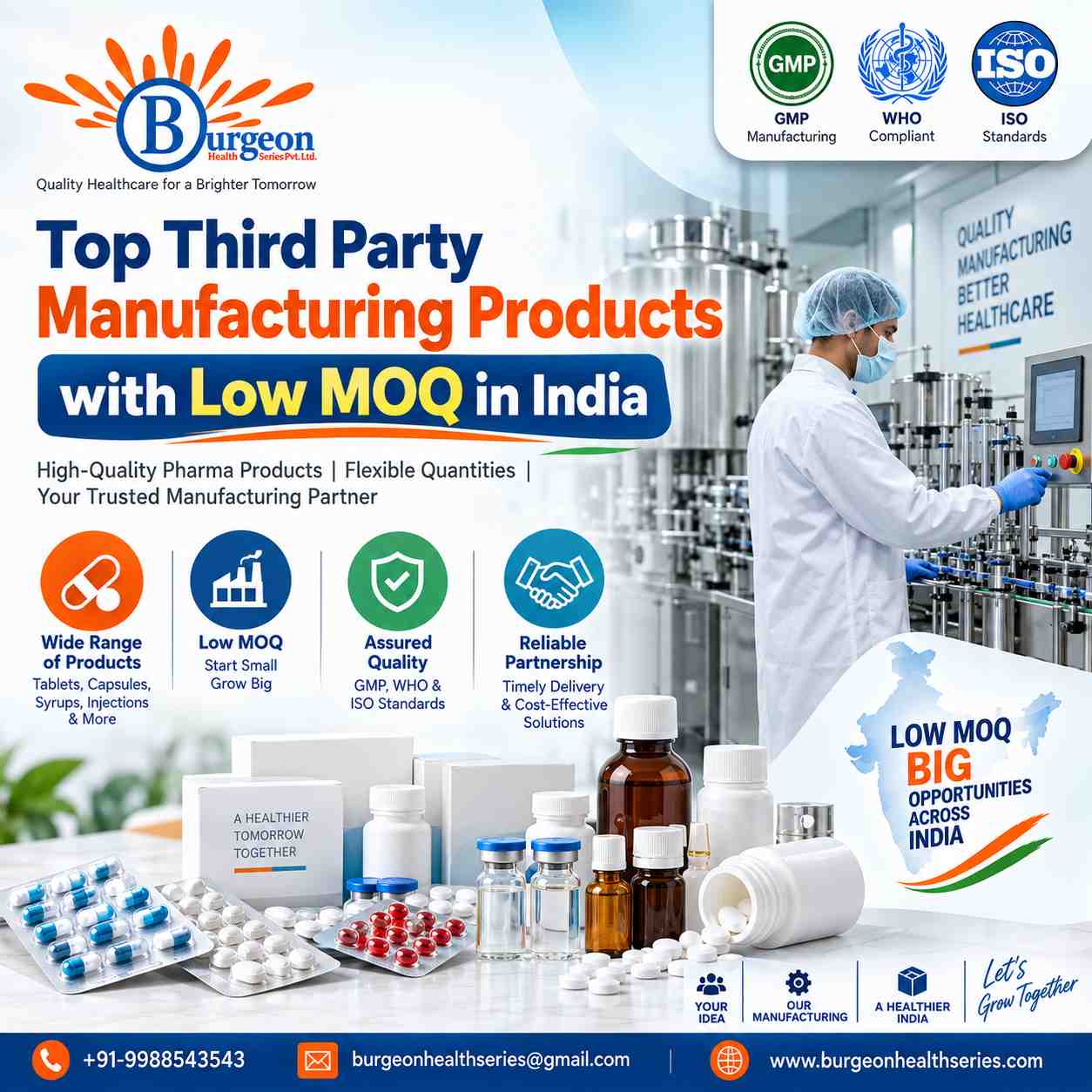 third party manufacturing products