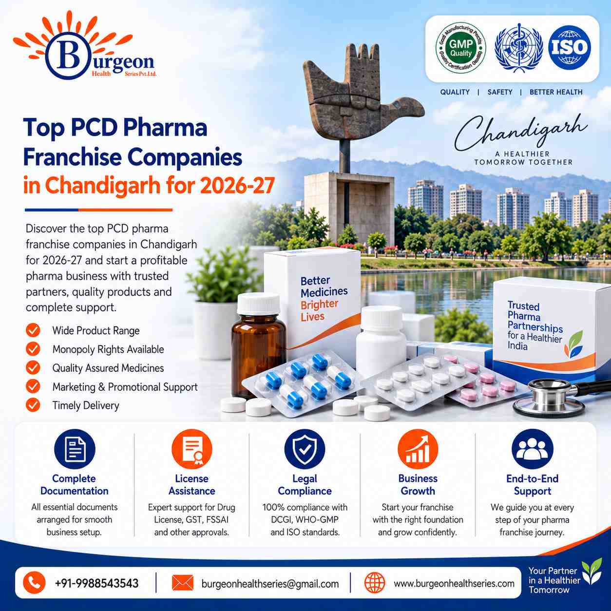 top pcd pharma franchise companies in chandigarh
