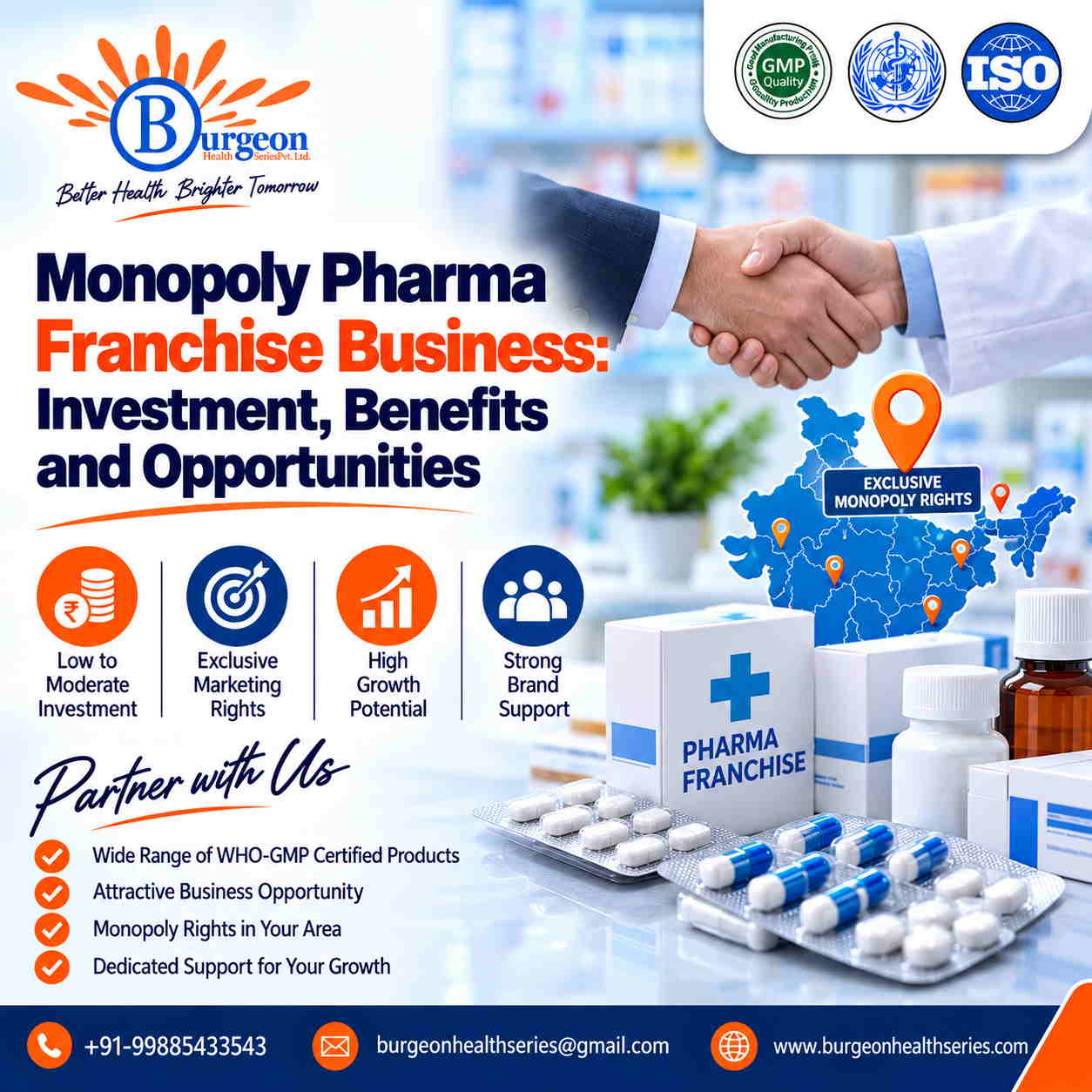 monopoly pharma franchise business