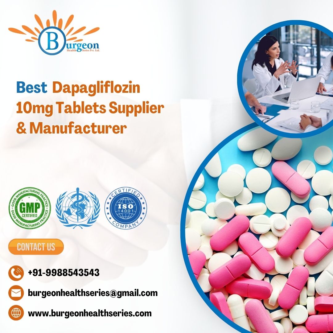 Dapagliflozin 10mg Tablets Supplier