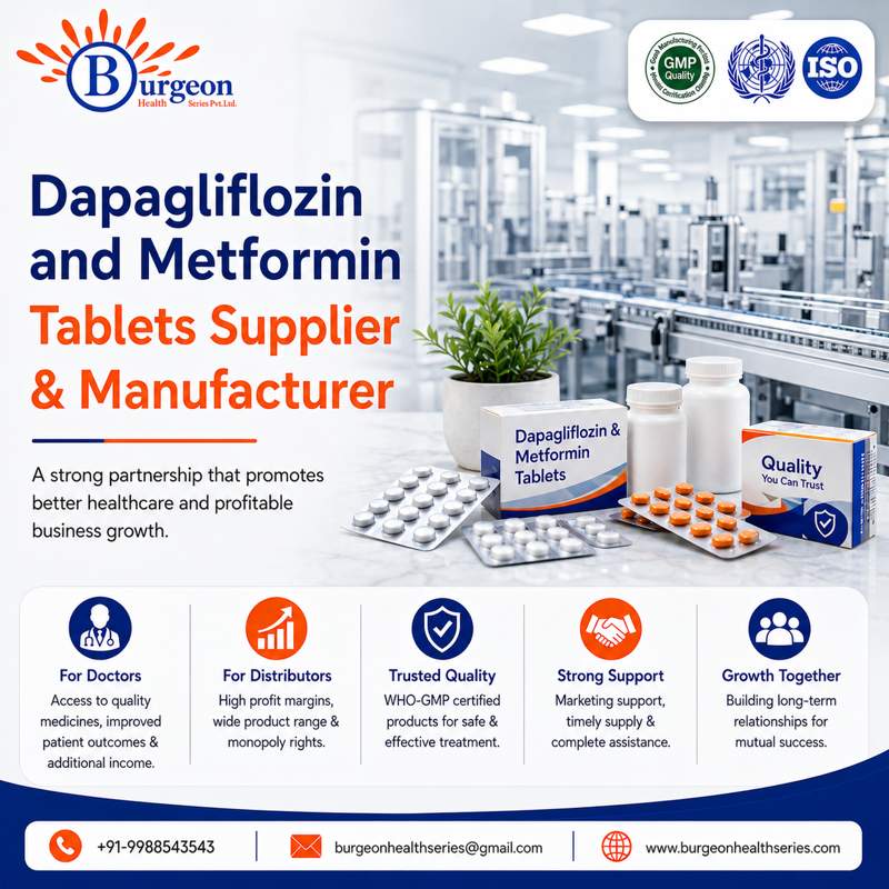 Dapagliflozin and Metformin Tablets Supplier